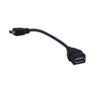 USBABH - Cable A-H 5pin/mini/B-M 7cm OTG Cable USB2.0 0,1mt - Imagen 2