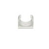 PVC32-A - LINKCHIP 32mm Soporte Fijacion Abrazadera p/Tubo PVC Blanco Tornillo - Imagen 2