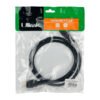 HDMI-1MM - Cable 1,0mt HDMI-M HDMI-M Negro v1.4 100cm 30AWG s/Bisagra 1mt - Imagen 3