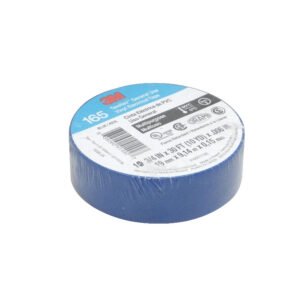 TEMFLEX-9A - 3M 9mt 165 Azul Huincha Cinta Aisladora PVC 19mm 0,15mm 600V 90ºC