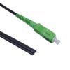 JPSA-100 - Negro Drop-Port 100mt SC/APC MonoModo SM SX Pigtail Cable Fibra G652D - Imagen 2