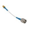 CA-RTPRS - 10cm RPTNC-M RPSMA-H Cable RF Coaxial Blanco - Imagen 2