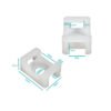 HC-45 - Base 22x16x9 100-un p/Amarra-CV p/Clavo/Tornillo-4,5mm Saddle - Imagen 2