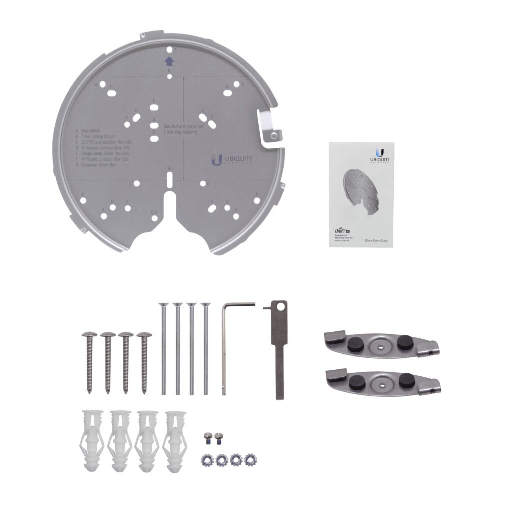 UBIQUITI Montaje Metal alta resistencia y T-Bar para UAP-AC-PRO/HD/SHD