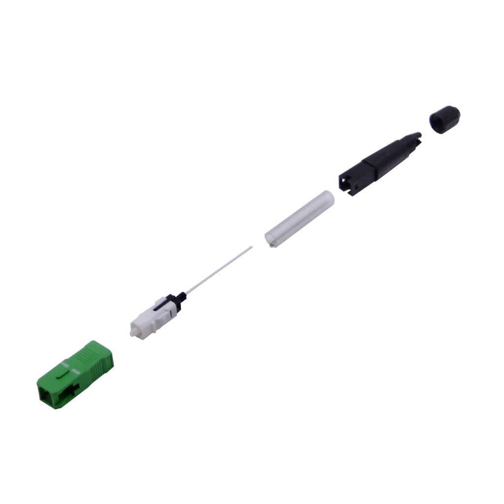 CFAS-SPLICE - 5-unids. SC/APC SM Splice-On Monomodo Conector Fibra para Fusionadora
