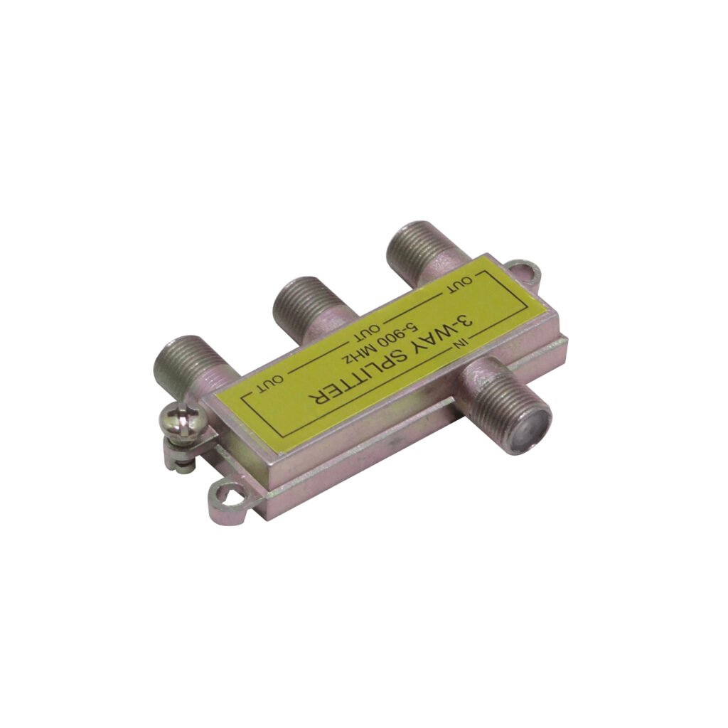 F-3X1 - 1-F-H 3-F-H 1x3 Divisor Splitter 5-900MHz Coaxial TV RF
