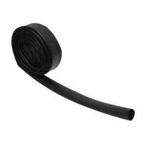 TN06 - Negro 6mm 1mt 2a1 Termo Contractil Termoretractil PE 6,0mm 6.0mm