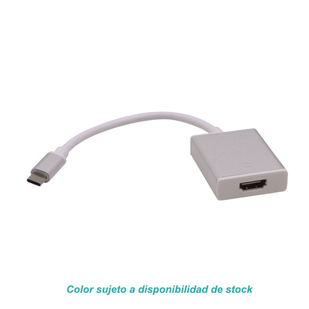 USBC-HDMI - USB-C-M USB3.1 HDMI-H v1.4 1080p Adaptador Cable 12cm solo-PC