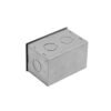 FPCWM-1 - A01 Caja 100x65x65mm c/Tapa-106x69mm Zincada Metalica - Imagen 2
