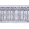 JFSL12L5 - 5mt 12xLC-LC MonoModo SM Interior Trunk Jumper Cable 12-Fibras - Imagen 4