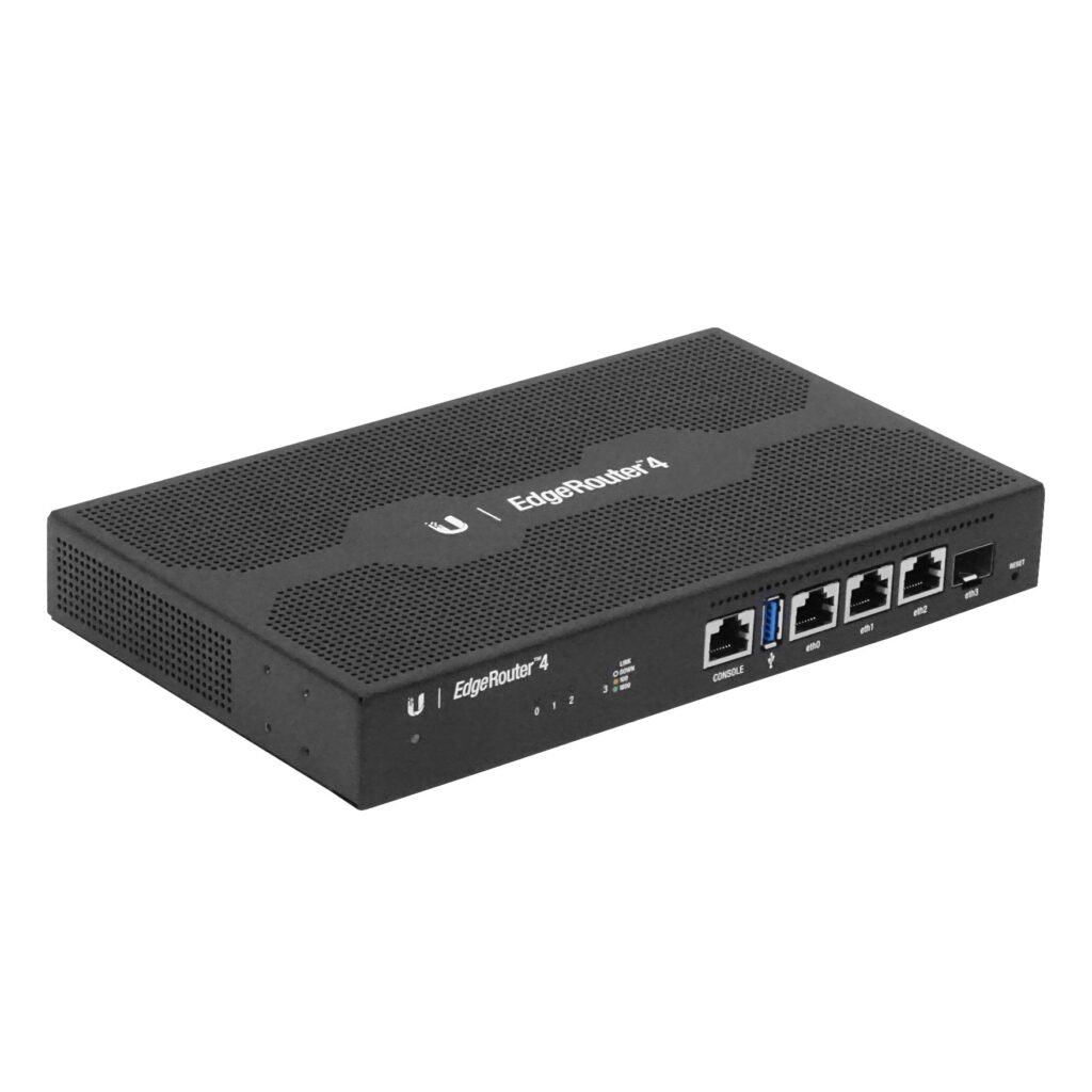 UBIQUITI 3-1000 1-SFP 1-USB Console-RJ45 Router opc-Rack 220V 2x800MHz