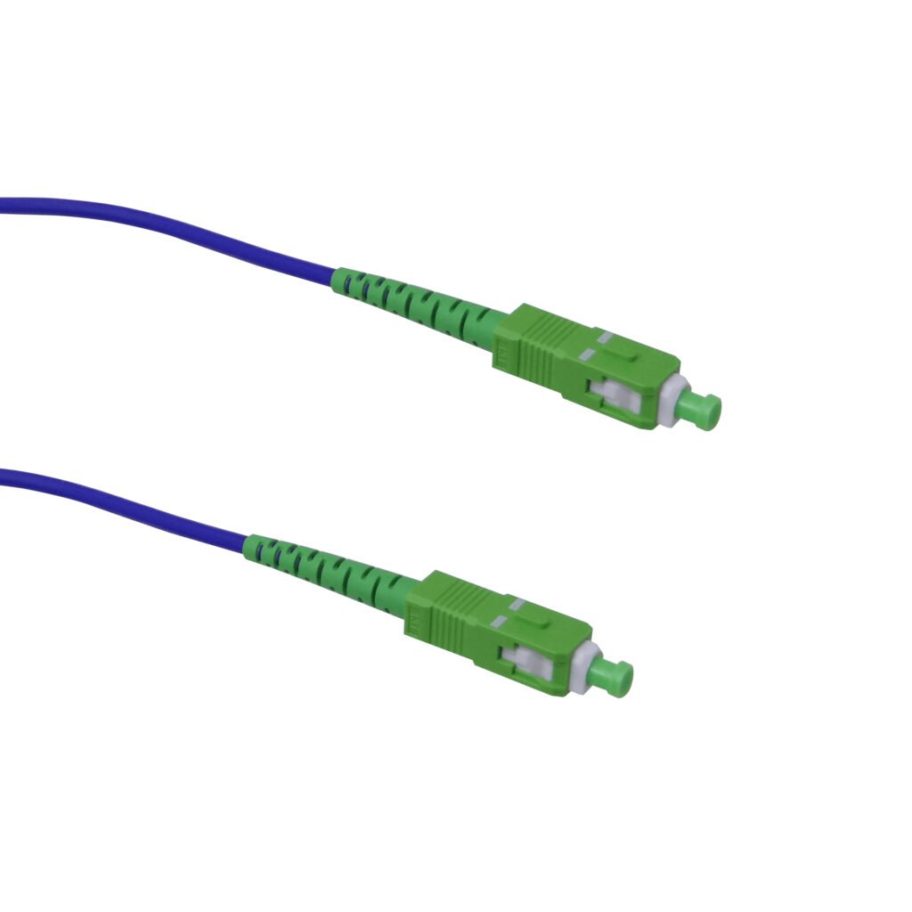 JBSAA1 - LSZH Blindado 1mt SC/APC-SC/APC SM Simplex JumperFibra 3.0mm 9/125um