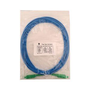 JBSAA5 - LSZH Blindado 5mt SC/APC-SC/APC SM Simplex JumperFibra 3.0mm 9/125um