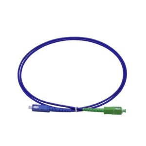 JBSAC1 - LSZH Blindado 1mt SC/APC-SC/UPC SM Simplex JumperFibra 3.0mm 9/125um