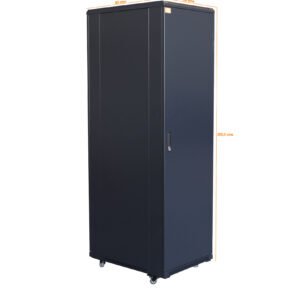 RK42-8LF - Fondo-80cm 42U Chapa-Uni Vent Rack Ancho19p/60cm Piso 2-Bandej55cm PDU - Imagen 3