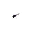E1008-N - Negro 1,0mm2 8/15mm 100-unid AWG18 Ferrules Terminal Aislado Crimpeabl - Imagen 2