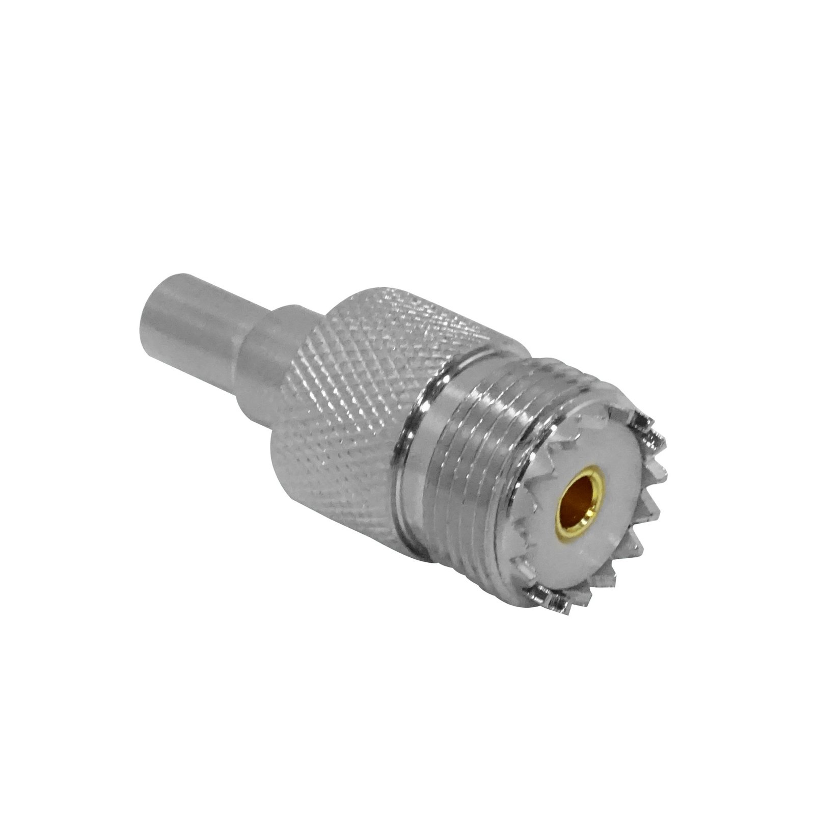 UH2C - UHF-Hembra LMR195 PL259 Conector Crimpeable Soldable CA195 PL-259