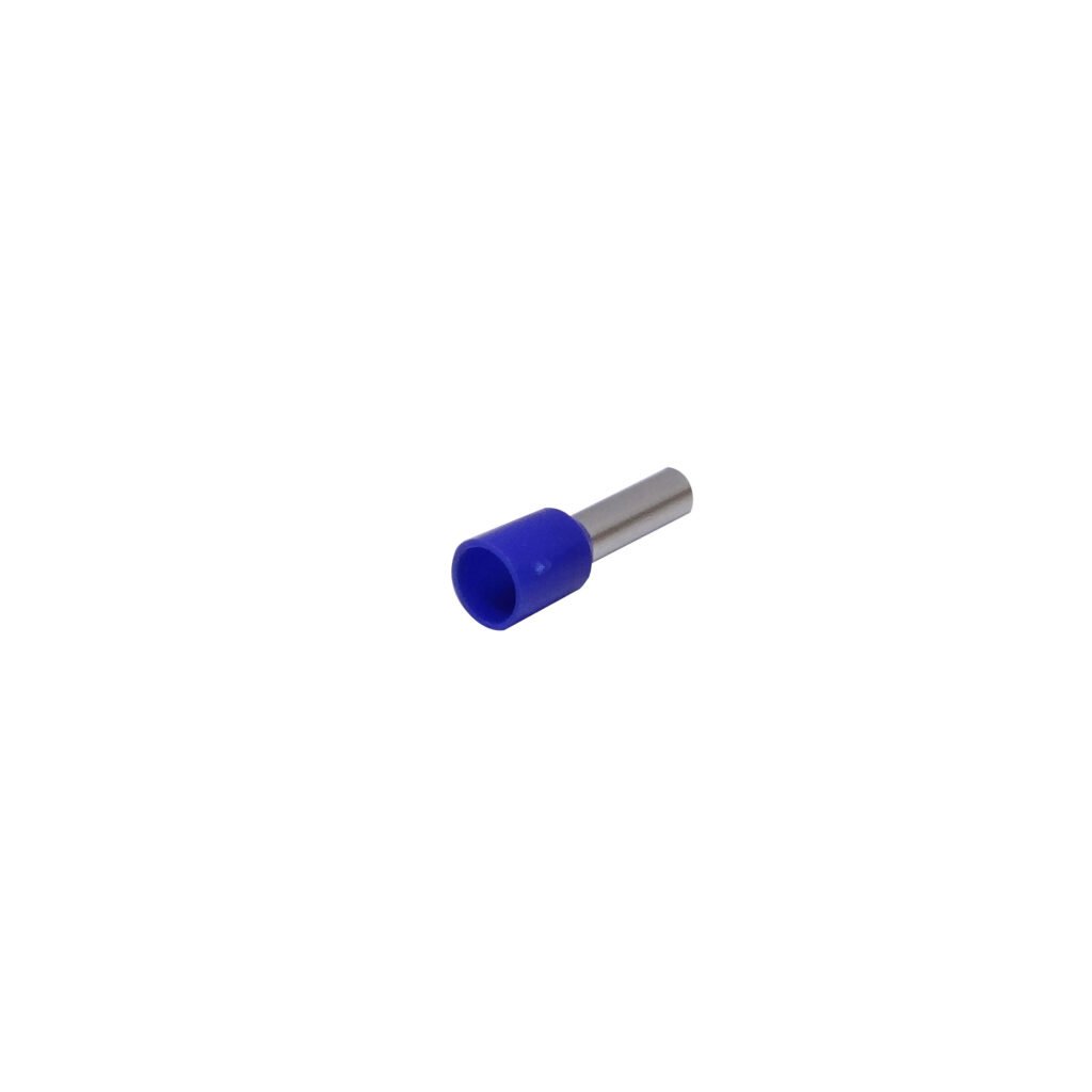 E4009-A - Azul 4,0mm2 9/16mm 100-unid AWG12 Ferrules Terminal Aislado Crimpeable