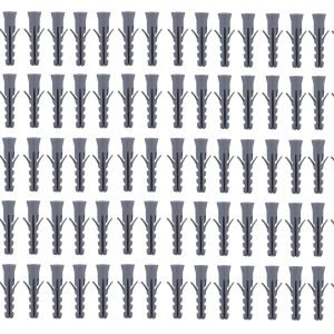 TARUGO-5MM - Tarugo 5mm 100-Unids. Plastico Gris 5x25mm