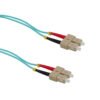 JF3CC1 - 1mt SC-SC OM3 MultiModo MM Duplex Jumper Fibra 3.0mm 50/125um LSZH - Imagen 3