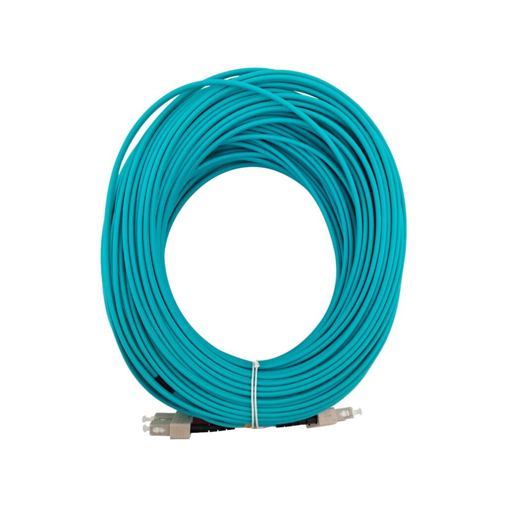 JF3CC40 - 40mt SC-SC OM3 MultiModo MM Duplex Jumper Fibra 3.0mm 50/125um LSZH