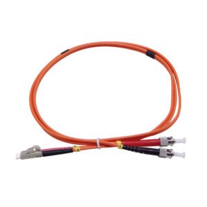 JFMLT1 - 1mt LC-ST OM1 MultiModo MM Duplex Jumper Fibra 3.0mm 62.5/125um LSZH