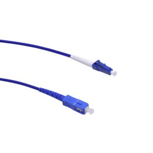 JBSLC2 - LSZH Blindado 2mt LC-SC SM Simplex Jumper Cable Fibra 3.0mm 9/125um