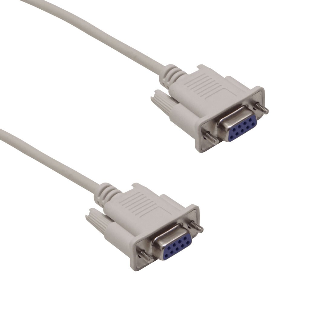 DB9-1HH-N - Null-Modem 1,5mt DB9-Hembra-Hembra 150cm Cable Cross SerialRS232 DE-09