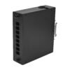BOX-8DIN - p/Riel-Din p/12-Mang req-Coplas NAP Caja IP20 Metalica Fibra Optica - Imagen 4