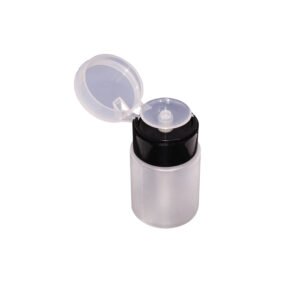 BOTELLA-100ML - 100ml c/Tapa Botella Vacia Dosificador p/Fibra Optica PP Transparente
