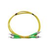 JFSHH1 - 1mt FC/APC-FC/APC MonoModo SM Duplex Jumper Cable Fibra 9/125um 3mm - Imagen 3