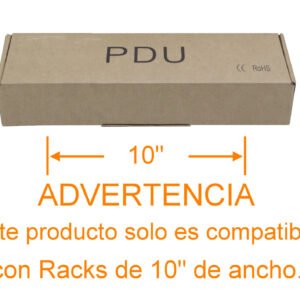 RG104CH - PDU 16A Enchufes 4-Hembra-CH/Schuk in-Schuko Rack-10-pulgada cable1,8m