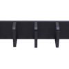 RAD-2G - 2U-88mm Ganchos Metalicos Ordenador Negro Profundidad-79mm - Imagen 4