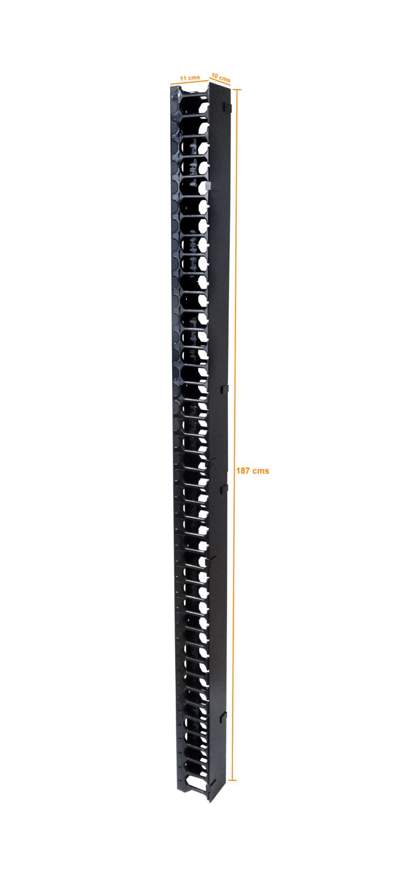 RAD-P42V - 42U-187cm Ordenador Vertical 2-tapa-Metal Lat-Plas Anch-10cm Prof-11cm