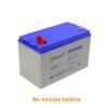 BTAP-12R - Rojo 22x29x42mm Protector Redondo Aislante para Bateria - Imagen 2