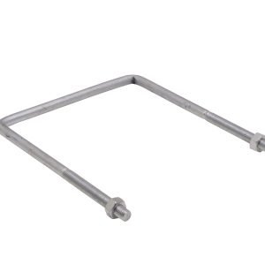 KTL0003 - 240x260x14x115mm Abrazadera 9/16 BT para Poste Tuercas-22mm