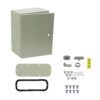 ST3-420 - TIBOX 400x300x200mm 1-chapa sin-Llave Caja Metalica Tablero IP66 Beige - Imagen 5
