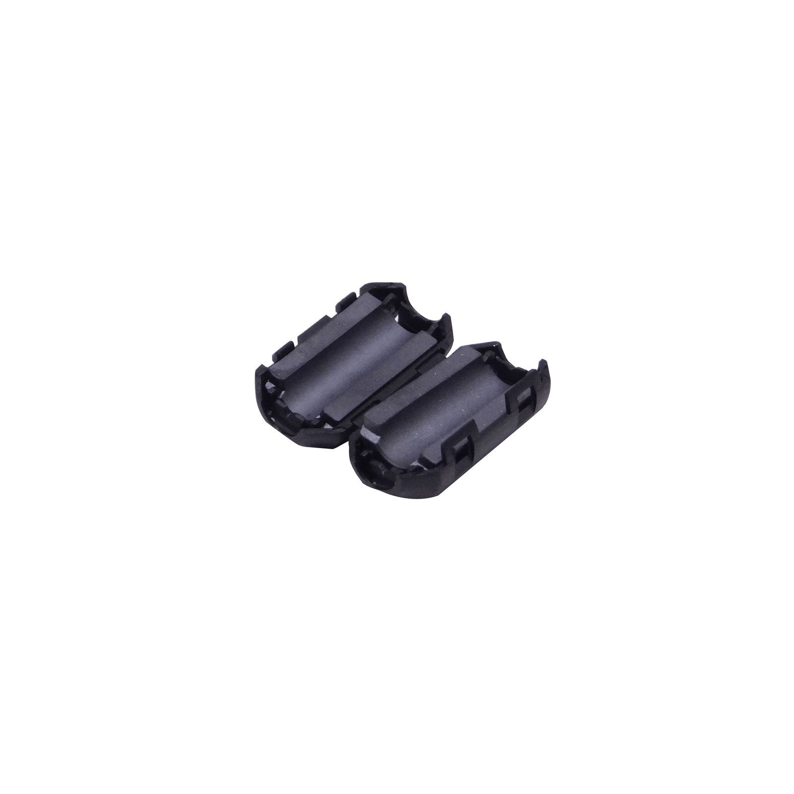 EMI-730N - Ferrita 15mm-Diam x 30mm-Largo Nickel-Zinc para cables 7mm Negra