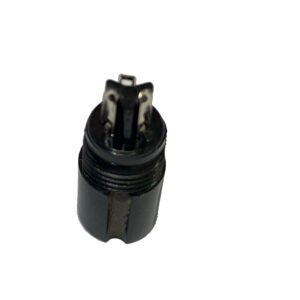 GX12HV-3 - 3-pin Hembra Volante Conector GX12 Soldable Aviacion - Imagen 3
