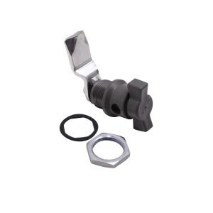MS772 - TIBOX Chapa Porta Candado para Tablero M22 Hex-27mm