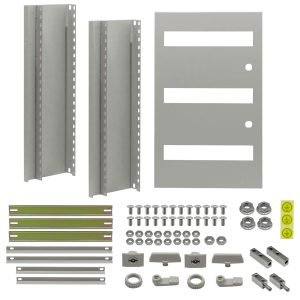 ST-625 - TIBOX 543x327mm 3-RielDin-33cm Chasis interno p/Tablero ST4-625 MDST64