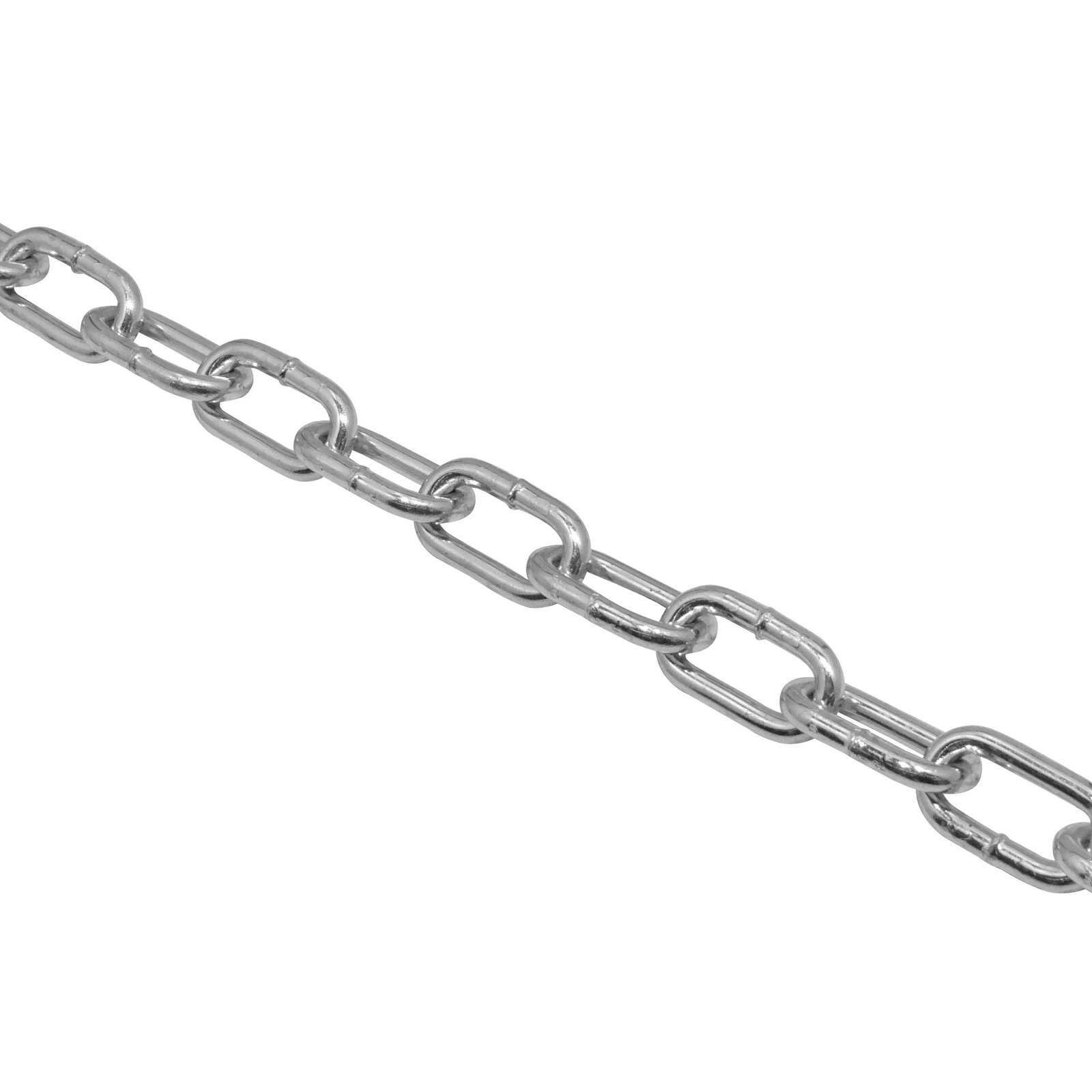 CADE-6 - Cadena 6mm por metro Eslabon-42x22mm Cromada