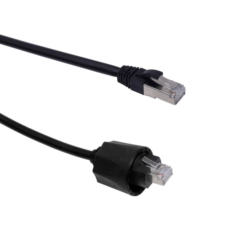 CPX6N-2IT - TRIMERX industrial 2mt F/UTP Negro CAT6 Cable Exterior