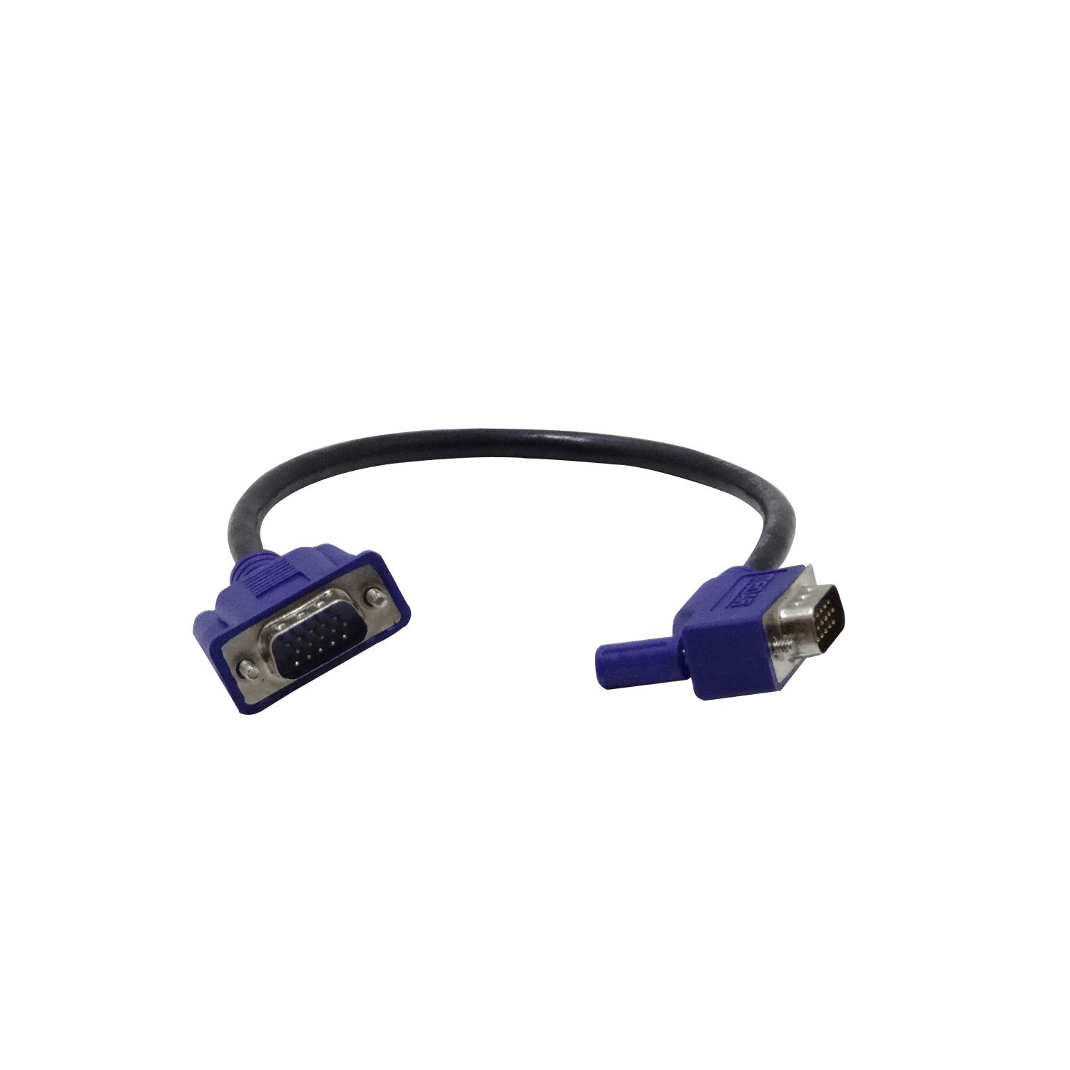 VGA-03LR - 0,3mt HDB15 90ºR Macho-Macho DB15-M VGA-M Cable-24cm Video Blindado