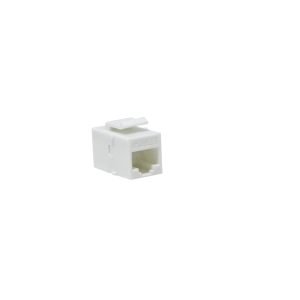 KC5W - Blanco Cat5e UTP Copla RJ45-RJ45 Keystone Feedthrough