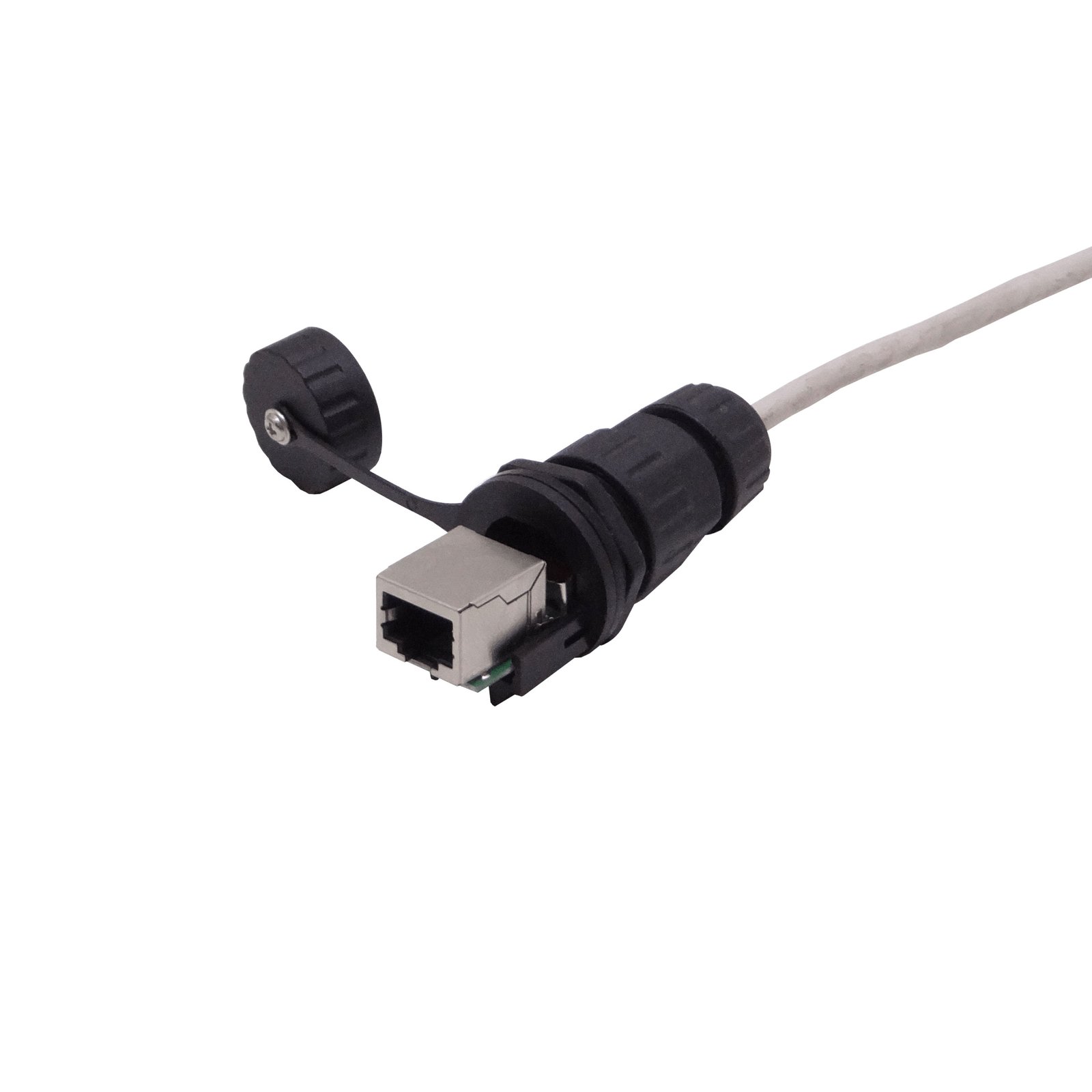 RJ45-CCP - Copla y Cabeza RJ45 STP FTP Exterior M20 IP67 p/Caja Hembra-Hembra