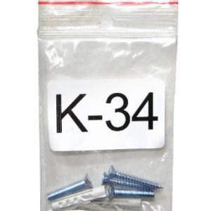 K-34 - MKTK Kit 2-Tarugos/5mm 4-Tornillos incluido en Mikrotik RBCAP-2ND