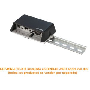 DINRAIL-PRO - MIKROTIK Montaje en Riel Din 35mm x 7,5mm para Serie LtAP-mini DRP-LTM - Imagen 3