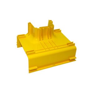 CCA-240-TV1 - 240x100 a 120x100mm Derivacion Vertical Tee Amarilla PC+ABS LSZH Macho - Imagen 4