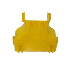 CCA-240-U1 - 240x100 a 120x100mm Union Amarilla PC+ABS LSZH Convertidor Macho